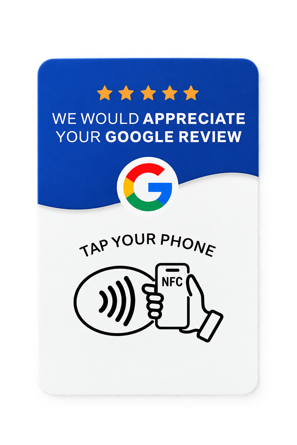 NFC Google Review Cards — Direct From the Factory