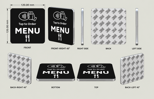 NFC MENU CARDS — DIRECT FROM THE FACTORY